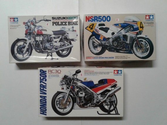 You Choose! Tamiya Japan Plastic Model Kit Motorcycle 1/12 Scale