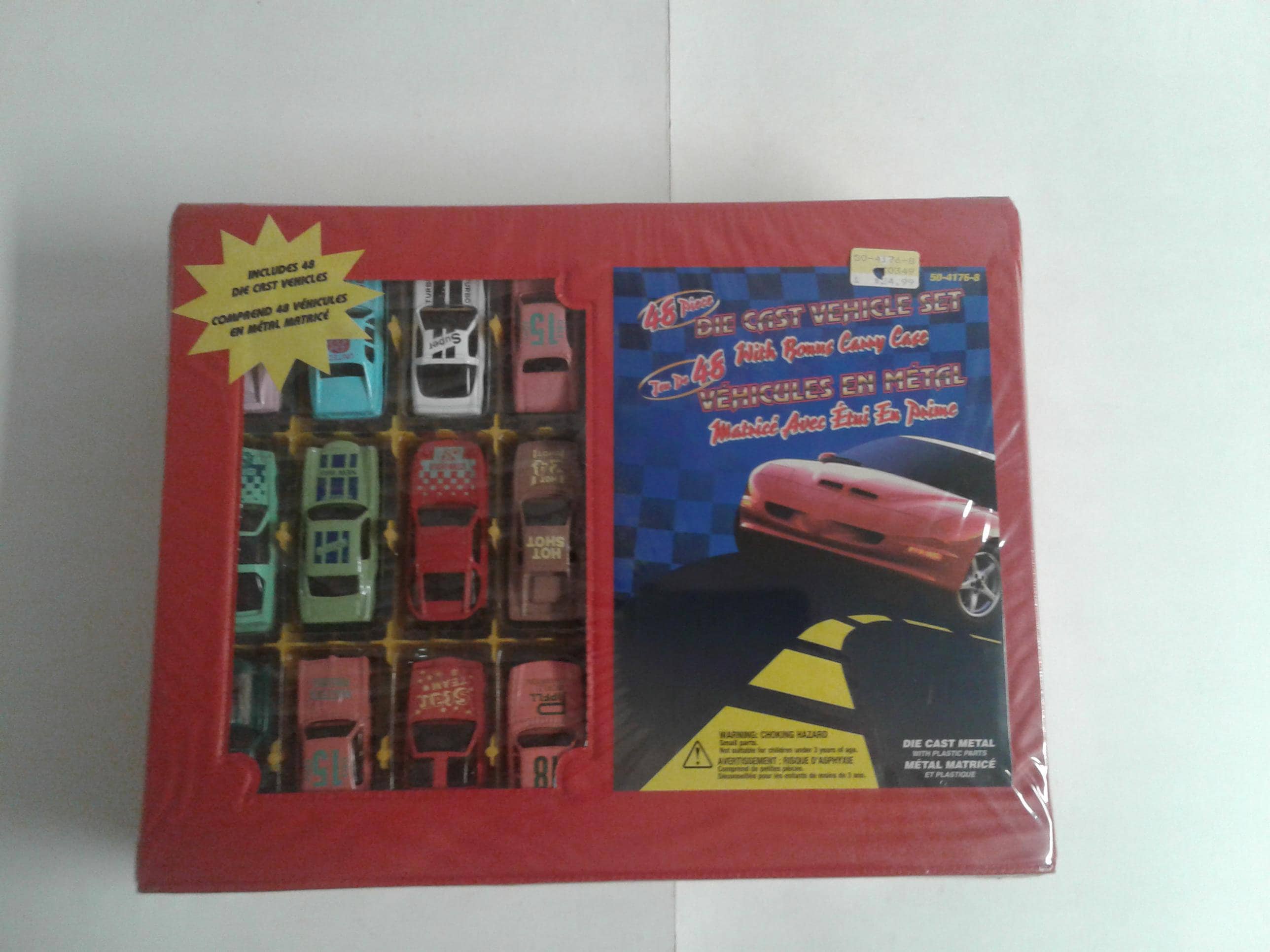 48 Piece Die Cast 1:64 Vehicle Set & Carry Case - Etsy