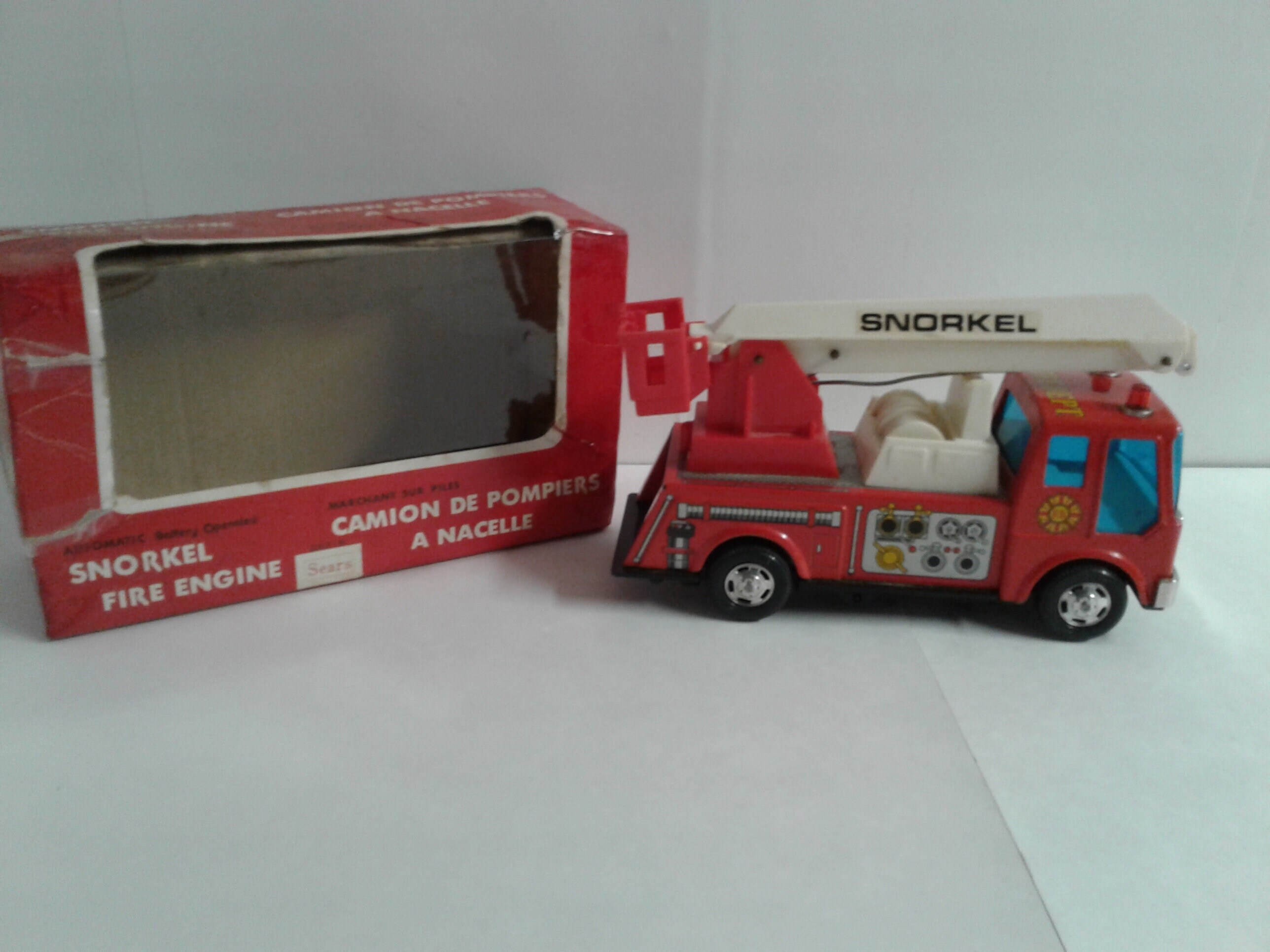 Vintage Sears Exclusive SNORKEL Fire Engine Fire Dept Japan - Etsy
