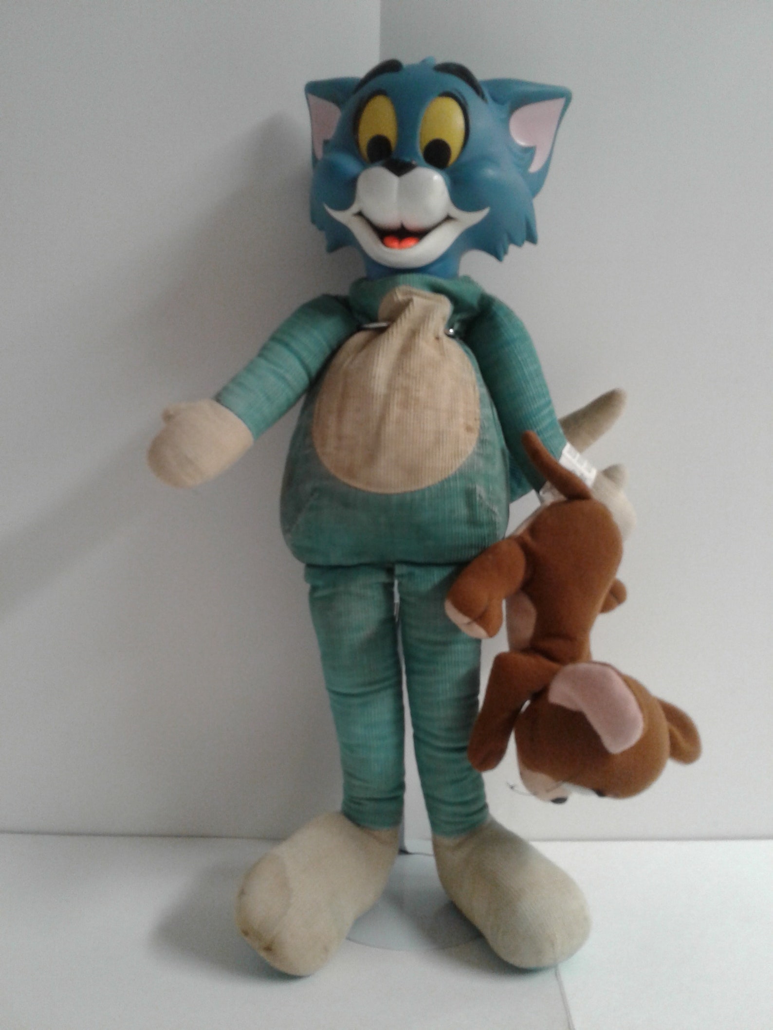 TOM and JERRY Plush Staffed Toy Mattel 1965 Etsy
