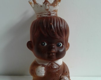 Vintage Little Prince Squeaky Rubber Doll/Toy Figure