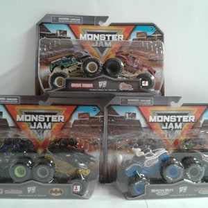 You Choose! Monster Jam Trucks 1/64 Diecast 2 Pack