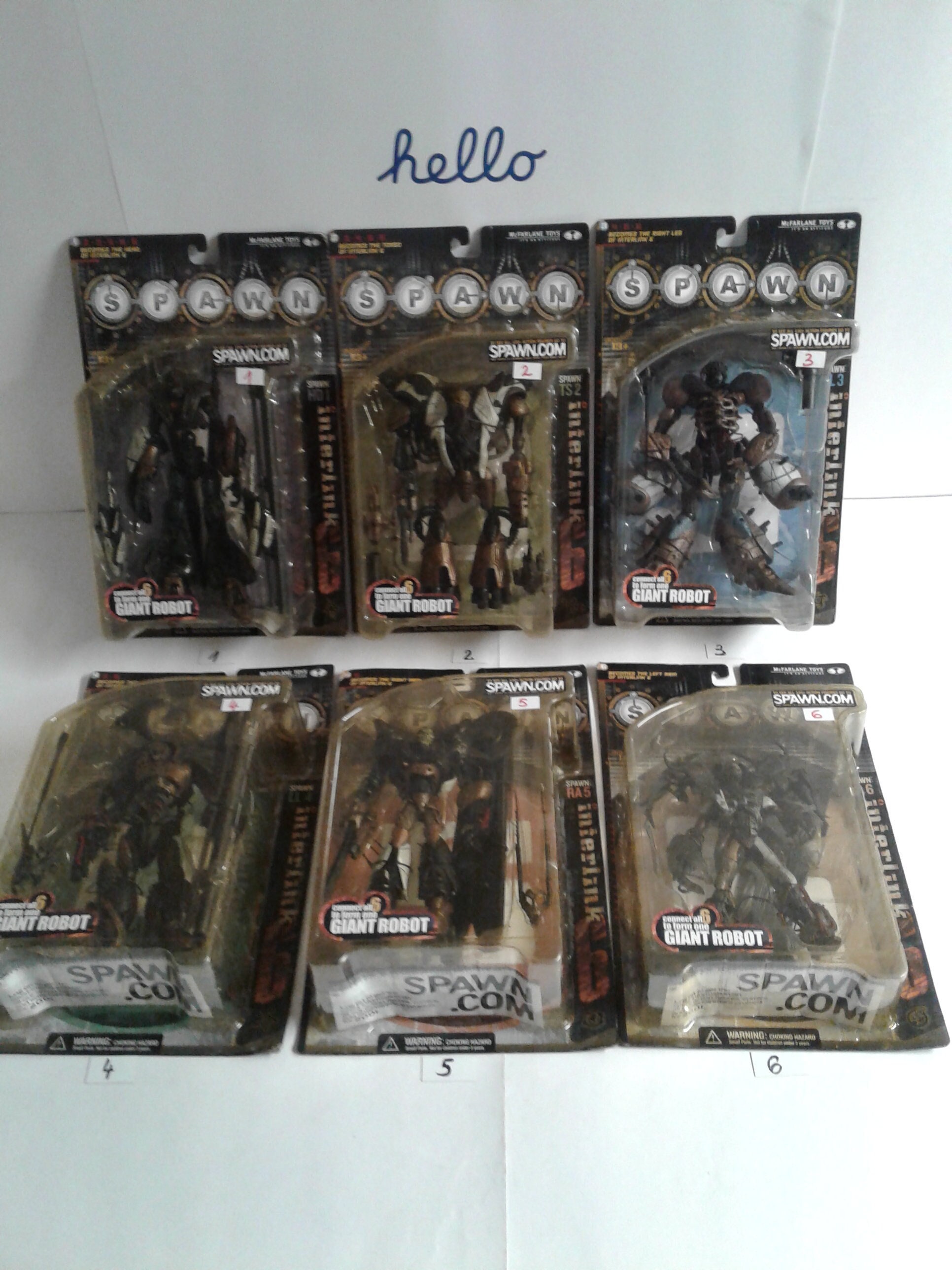 You Choose! Mcfarlane Toys SPAWN Interlink 6 Giant Robot