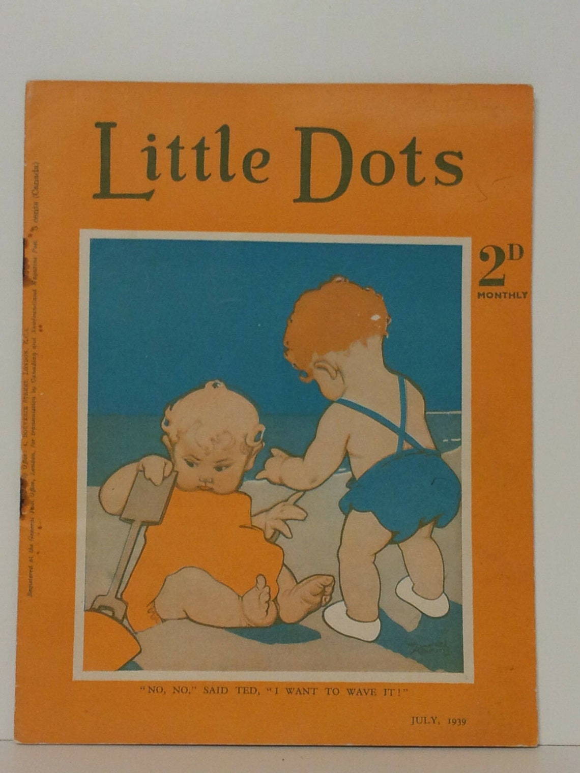 Vintage 30's LITTLE DOTS Children's Story Book 1939 Etsy