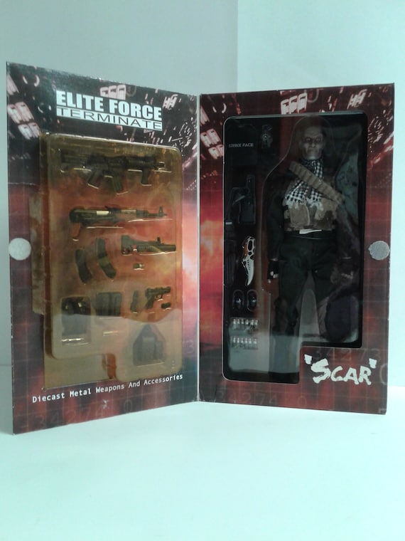 Elite Force Terminate SCAR 1/6 Collectible Figure - Blue Box Elite Force Terminate SCAR 1/6 Collectible Figure - Blue Box