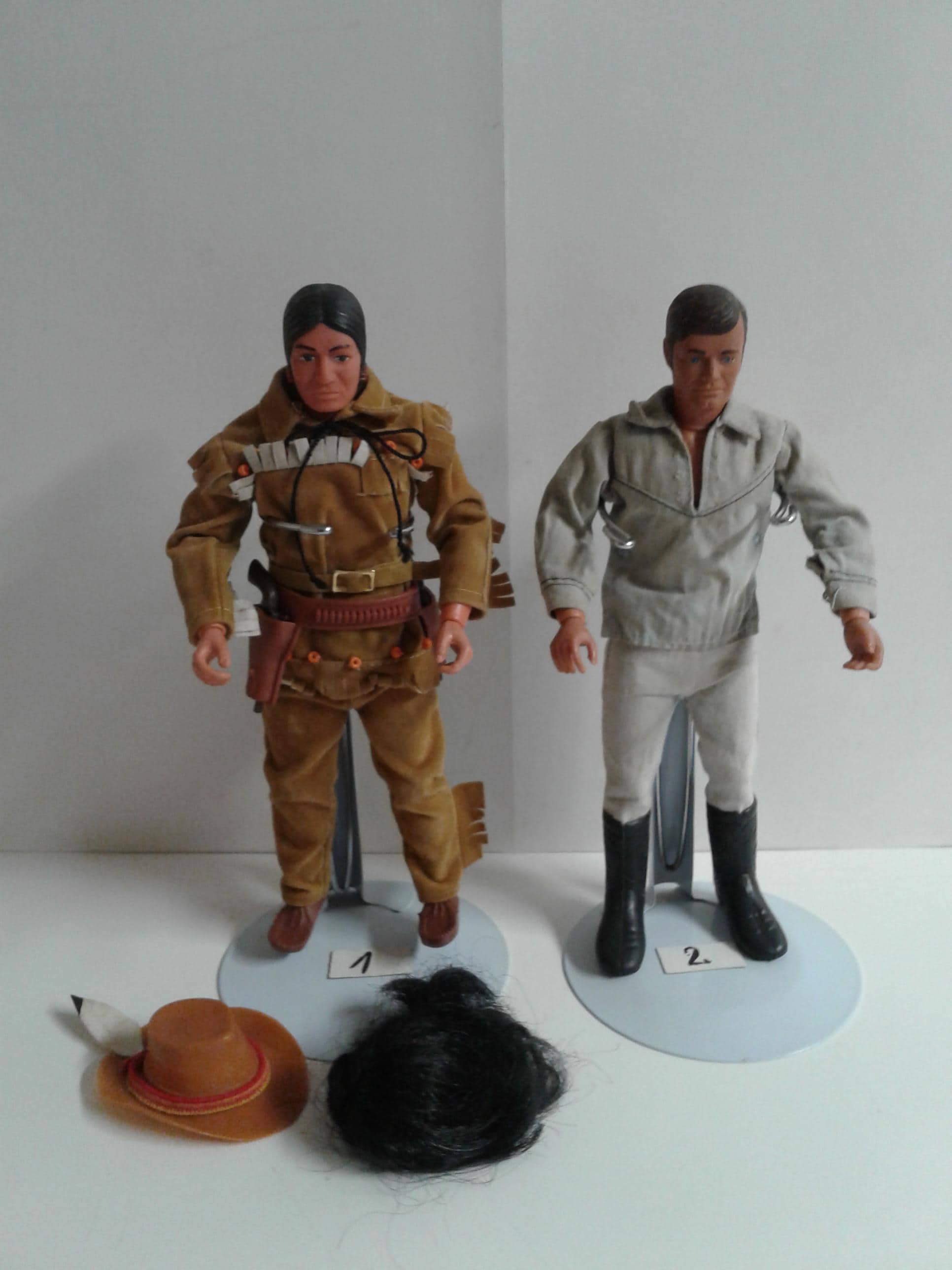 Figurine Lone Ranger Tonto – Vintage 1973, Action Figure Cowboy
