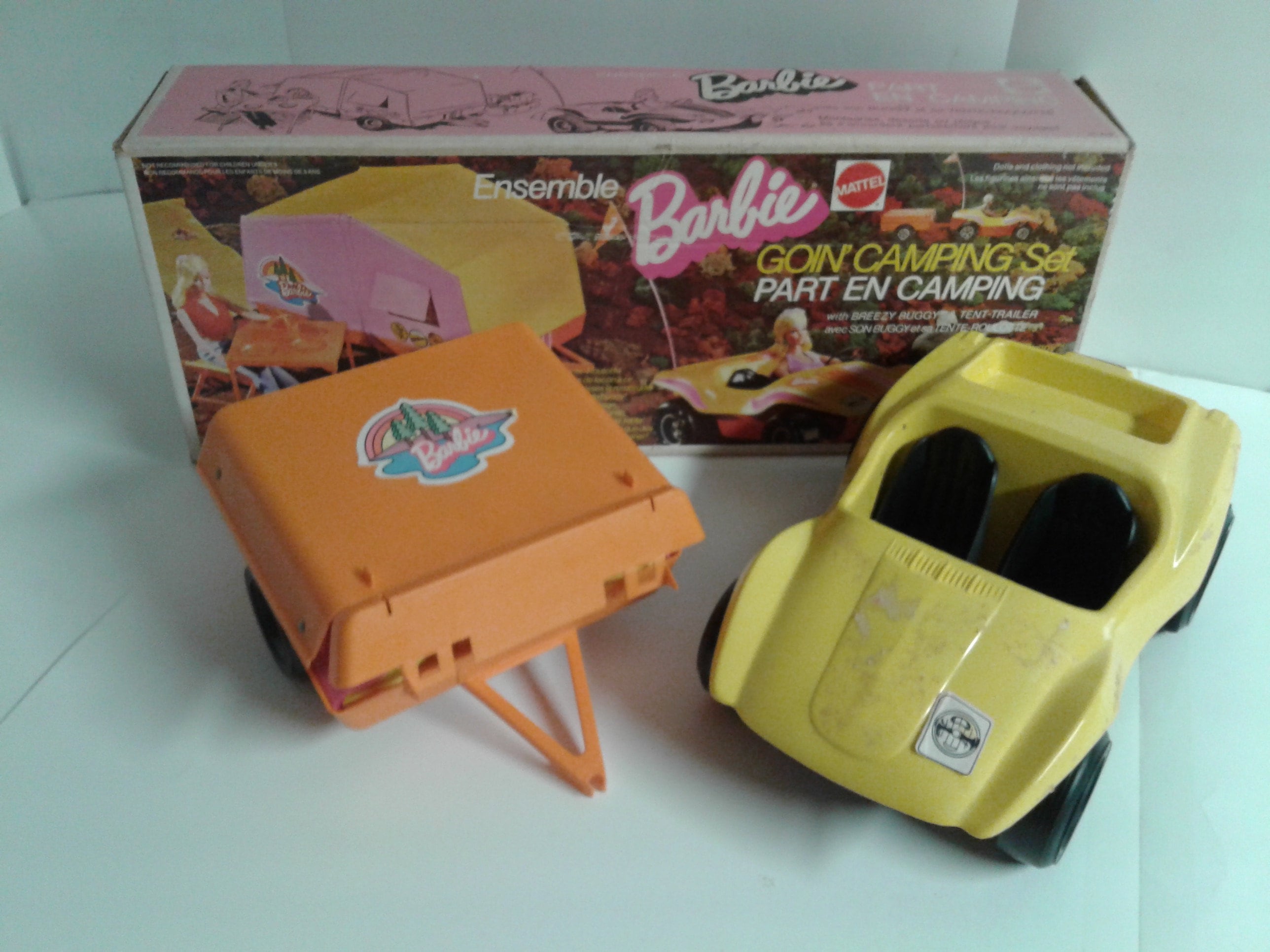 Vintage Barbie Goin Camping Set Mattel 1973 Etsy