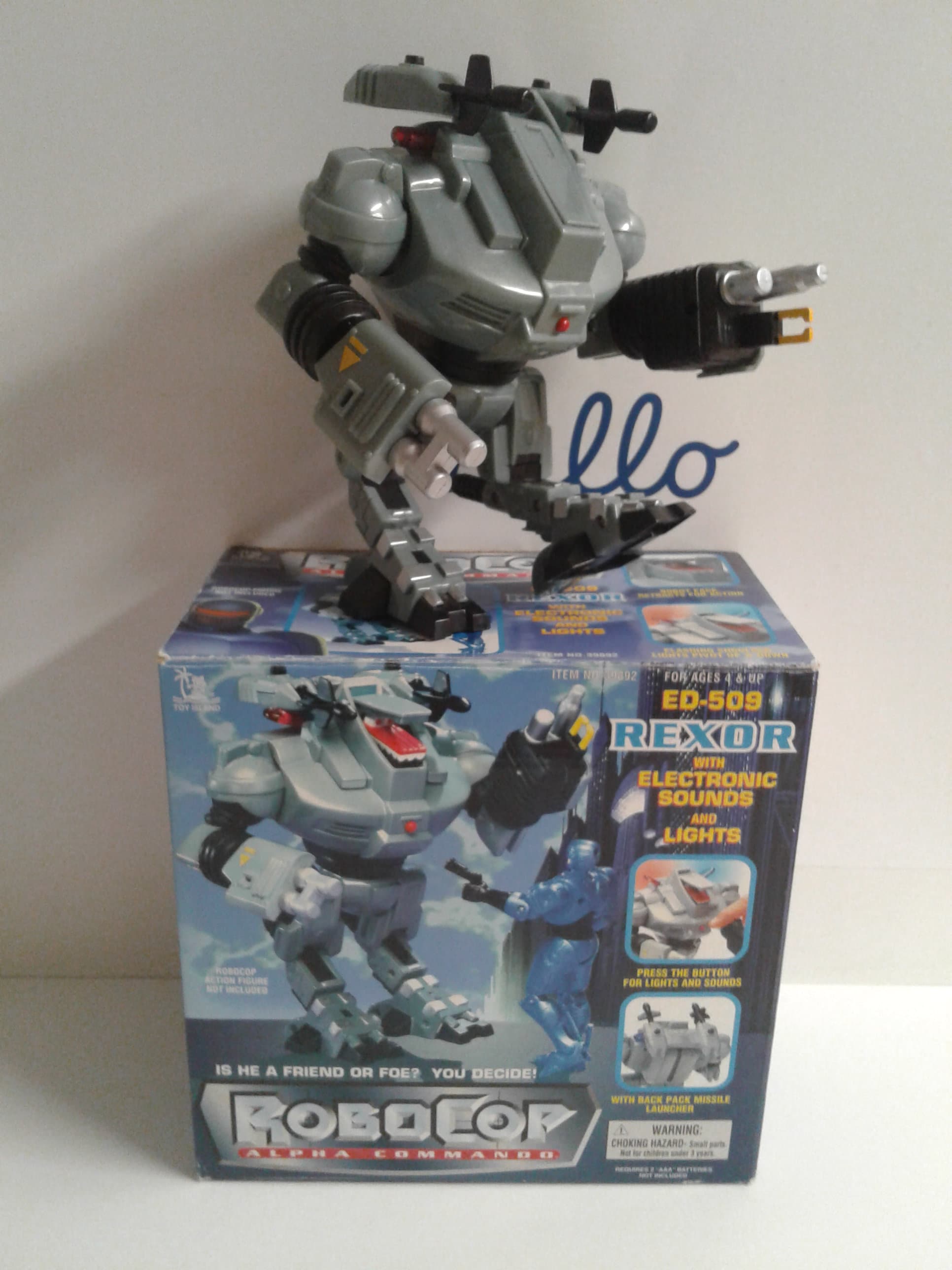 ロボコップ アルファコマンド Ed-509 レクサー アクションフィギュア