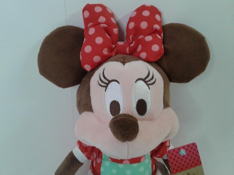 Hallmark Disney Minnie Mouse Cookie Time 13 Inch Plush Stuffed Animal image 2