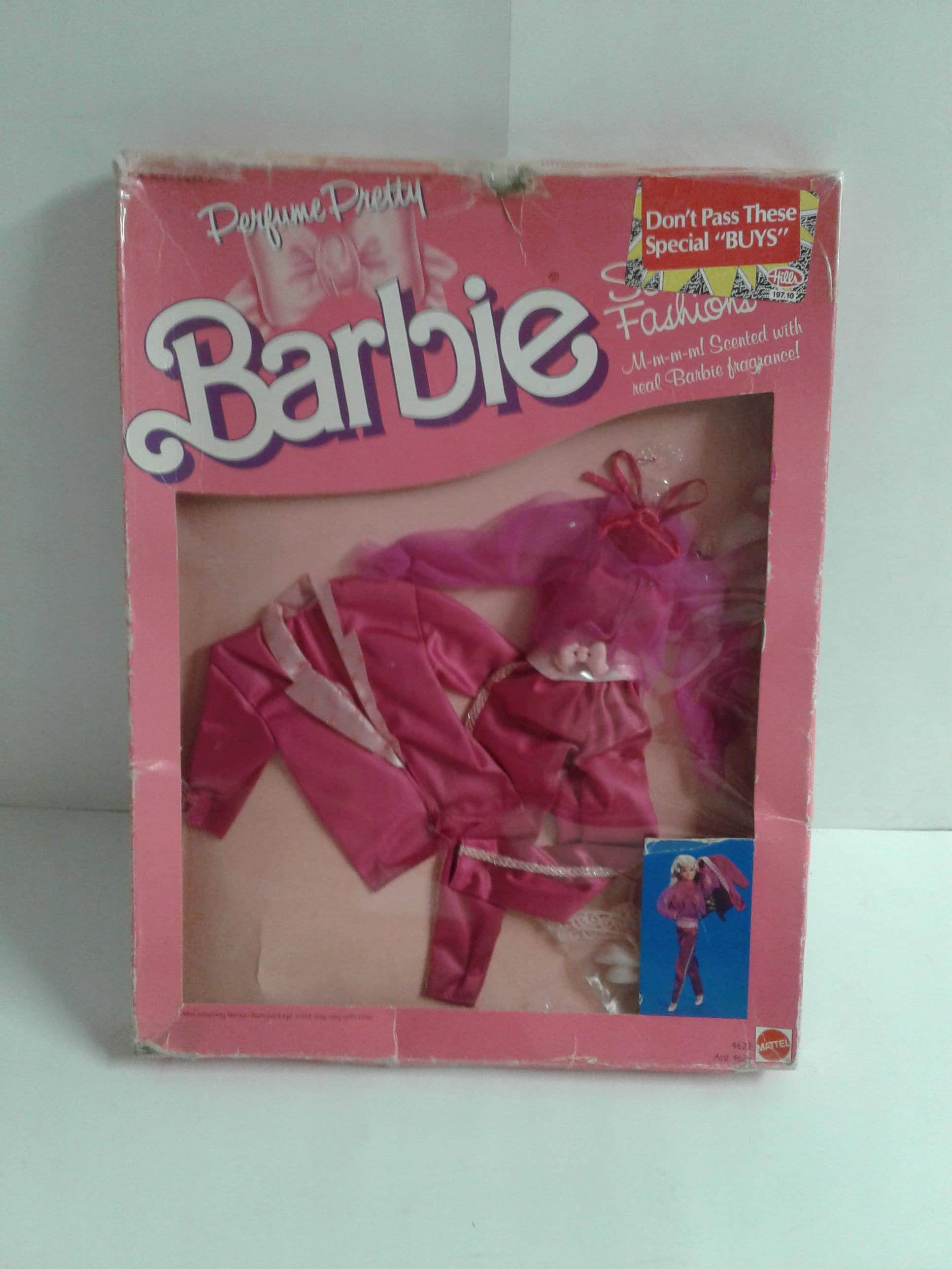 Perfume Pretty Scented Fashions 4622 Barbie Outfit Vintage Mattel