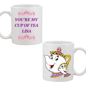Mrs Potts You&#39;re my cup of Tea Personalised Mug