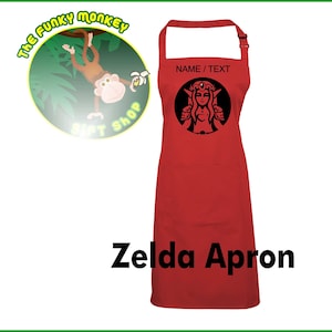Zelda Apron - Can have Name/Text added FREE