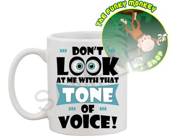 Don't look at me - Novelty Mug