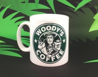 Woody's Coffee / Cowboy Coffee Mug - Disney Toy Story inspirado- Personalización gratuita