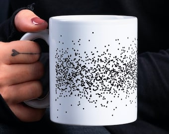 Normal Distribution Samples 11oz Mug - Unique Math/Maths and Statistics Design Gift