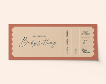 babysitting coupons for new mom