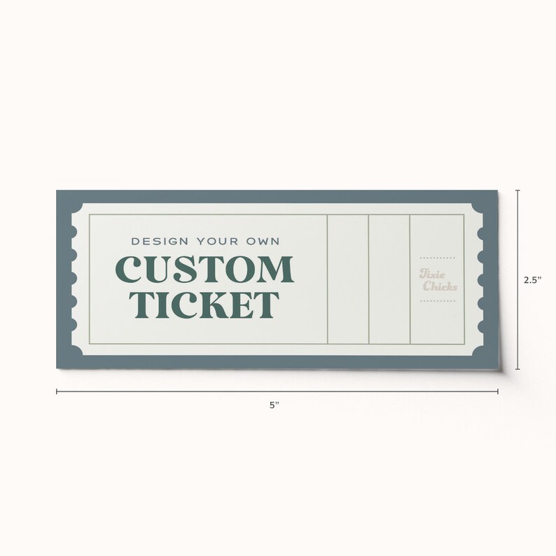 Aangepaste ticketvoucher: verrassingscadeau, bewerkbare pdf (digitale download) afbeelding 4