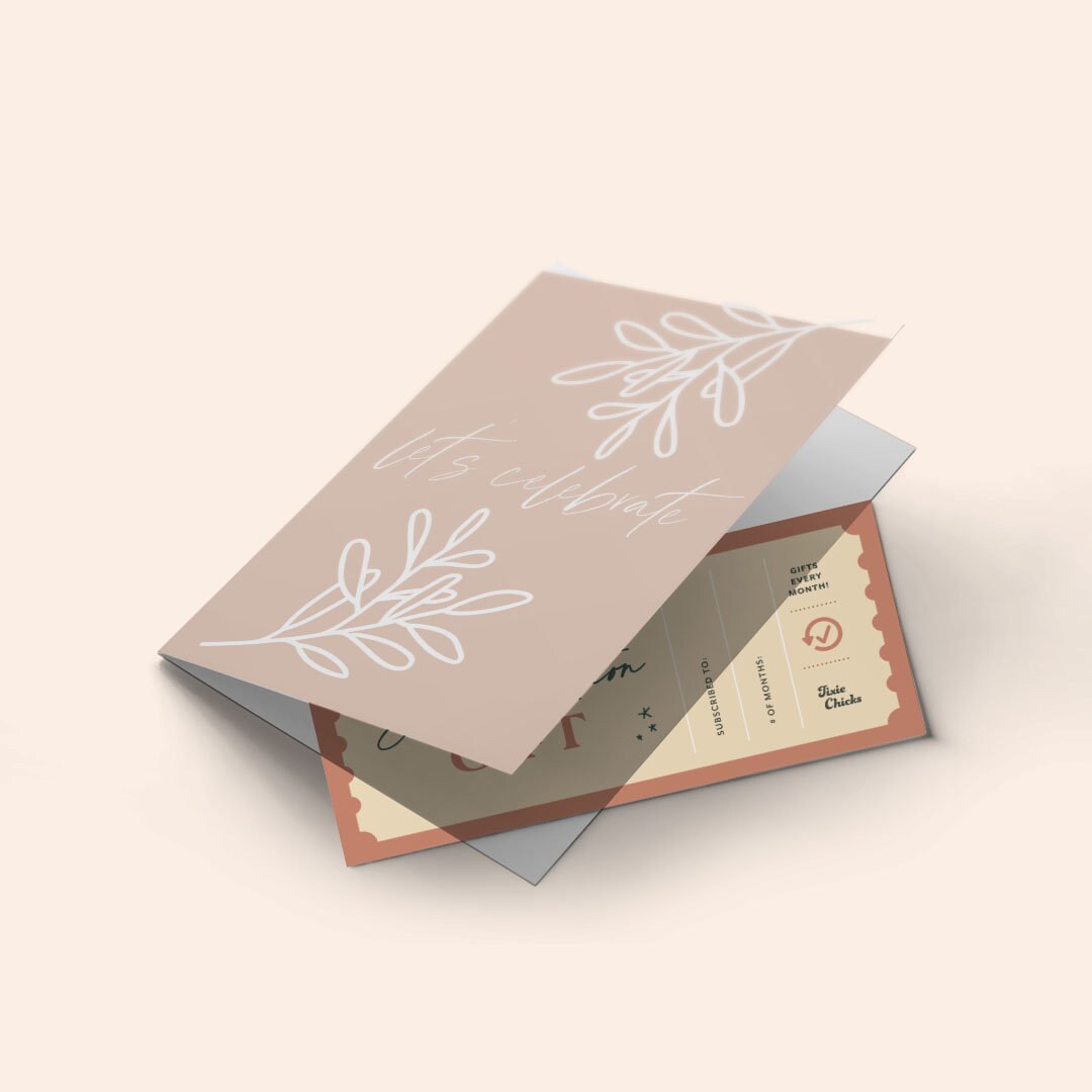 Custom Subscription Ticket Voucher Surprise Gift BEST - Etsy