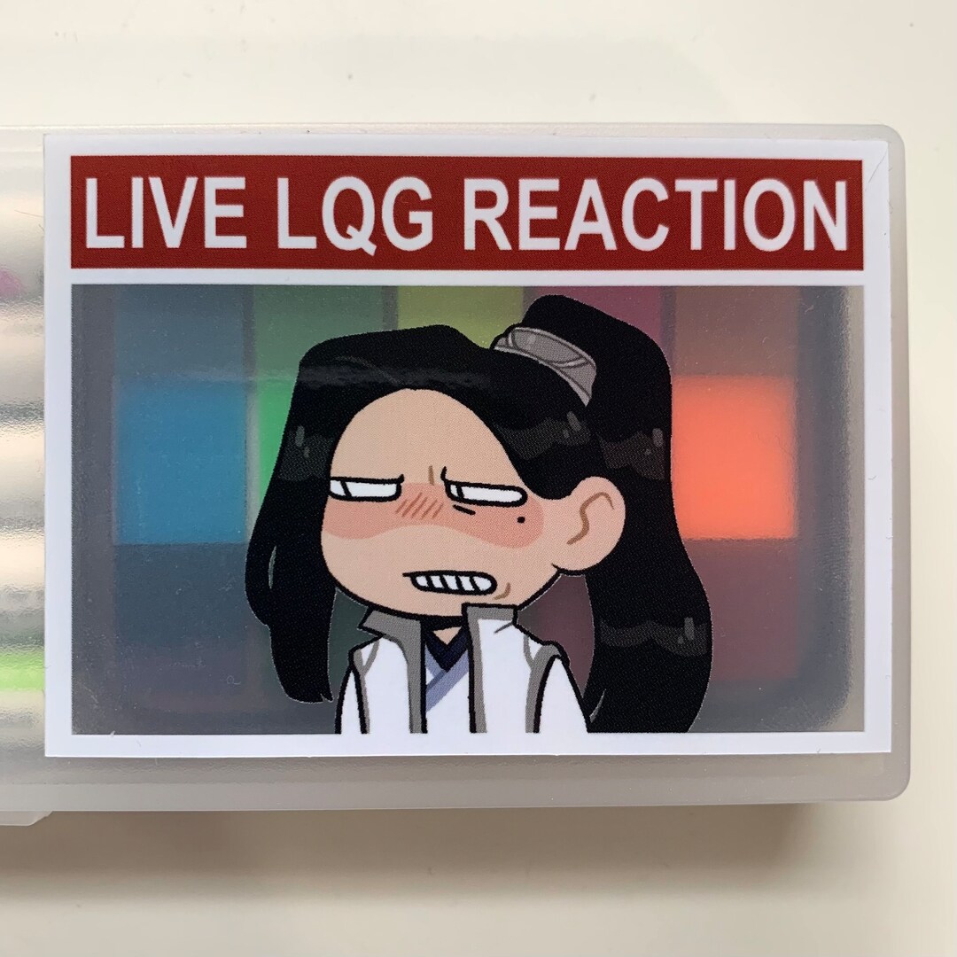 Transparent Liu Qingge Sticker [MXTX] - Etsy
