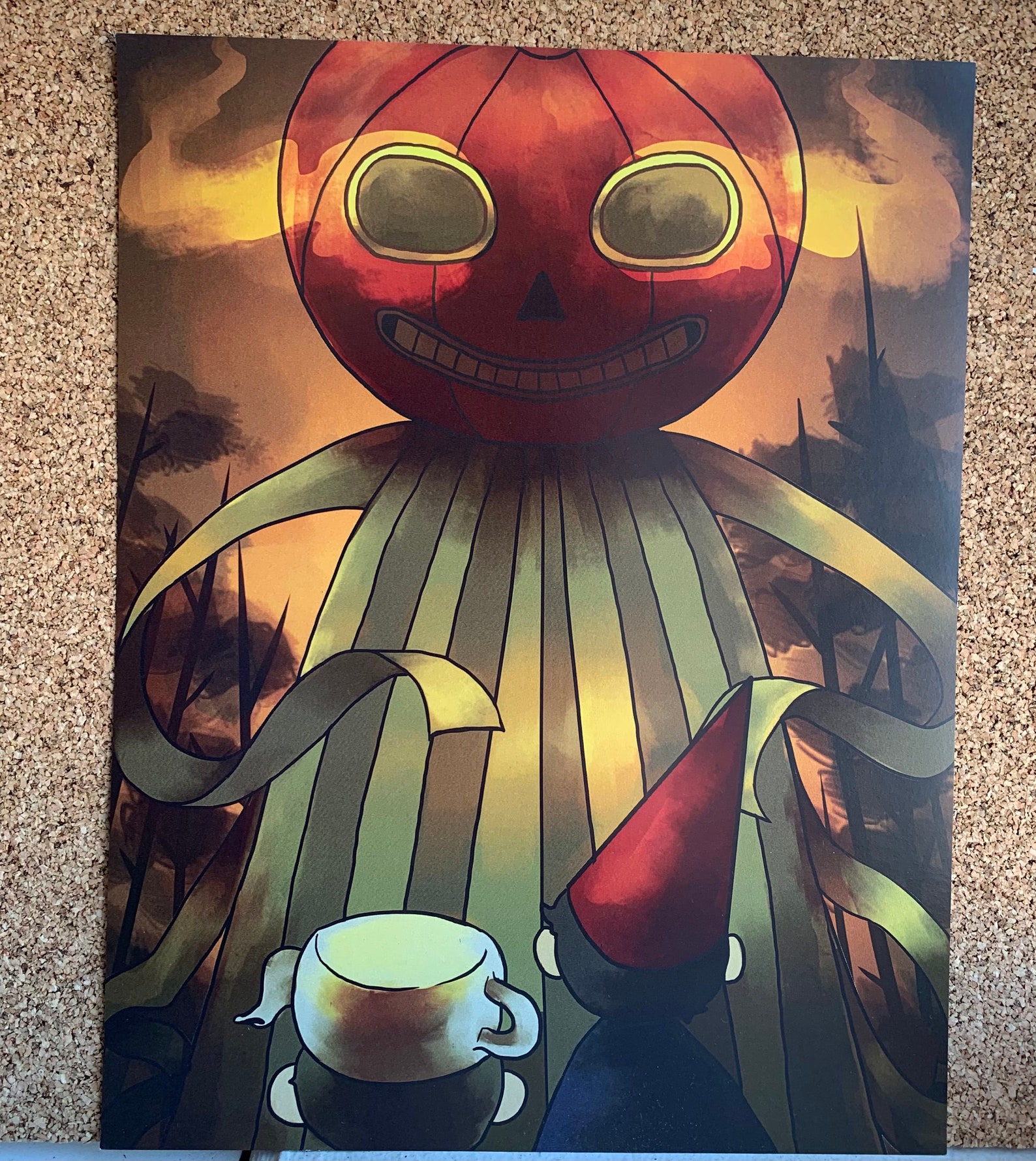 Enoch Print Over the Garden Wall Etsy