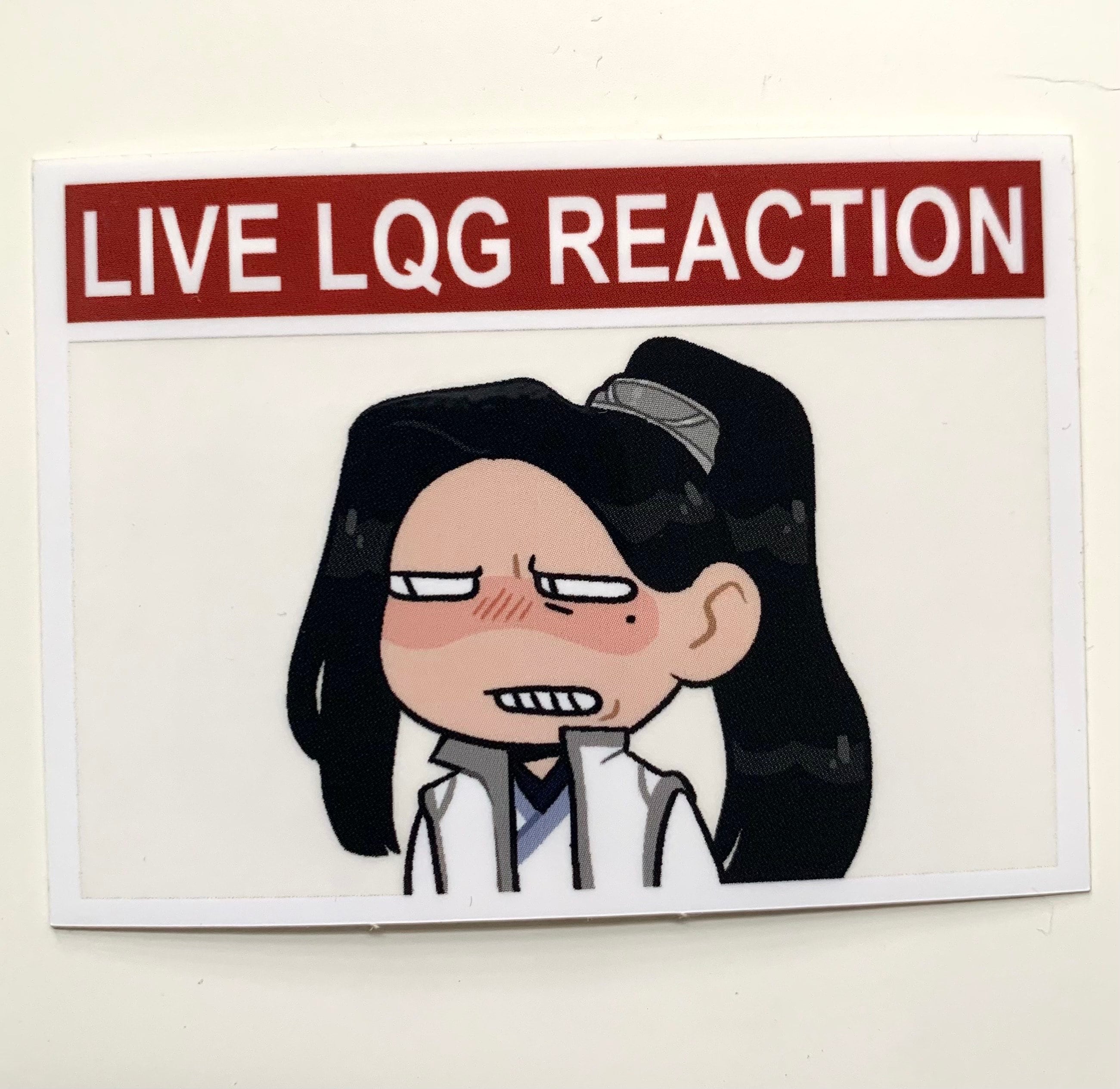 Transparent Liu Qingge Sticker [MXTX] - Etsy