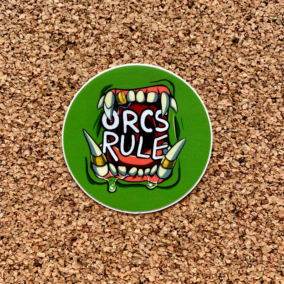 ORCS RULE Sticker - Etsy