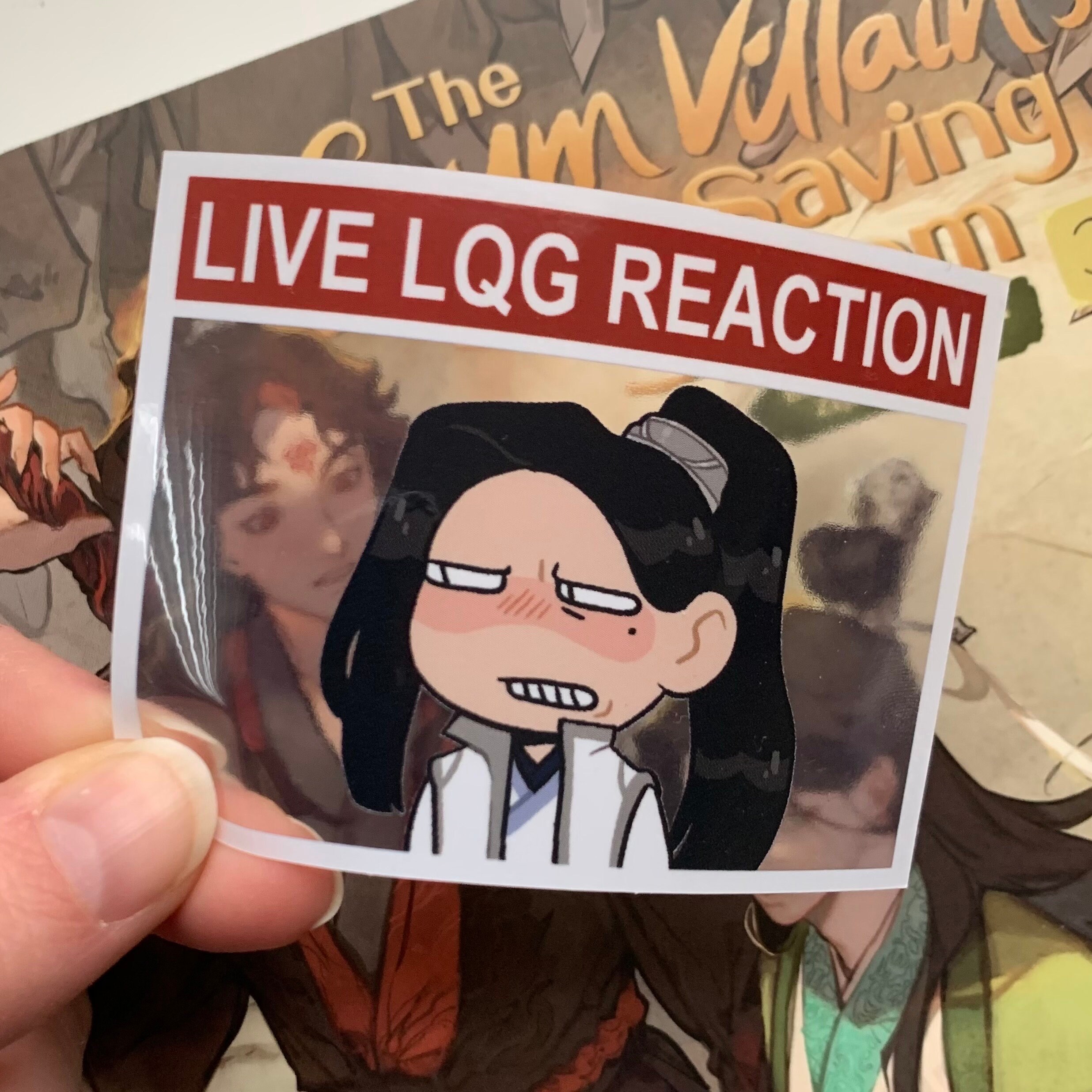 Transparent Liu Qingge Sticker [MXTX] - Etsy