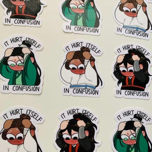 MXTX Protagonists Stickers