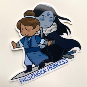 Adesivo Princesa Passageira Moshang [MXTX]