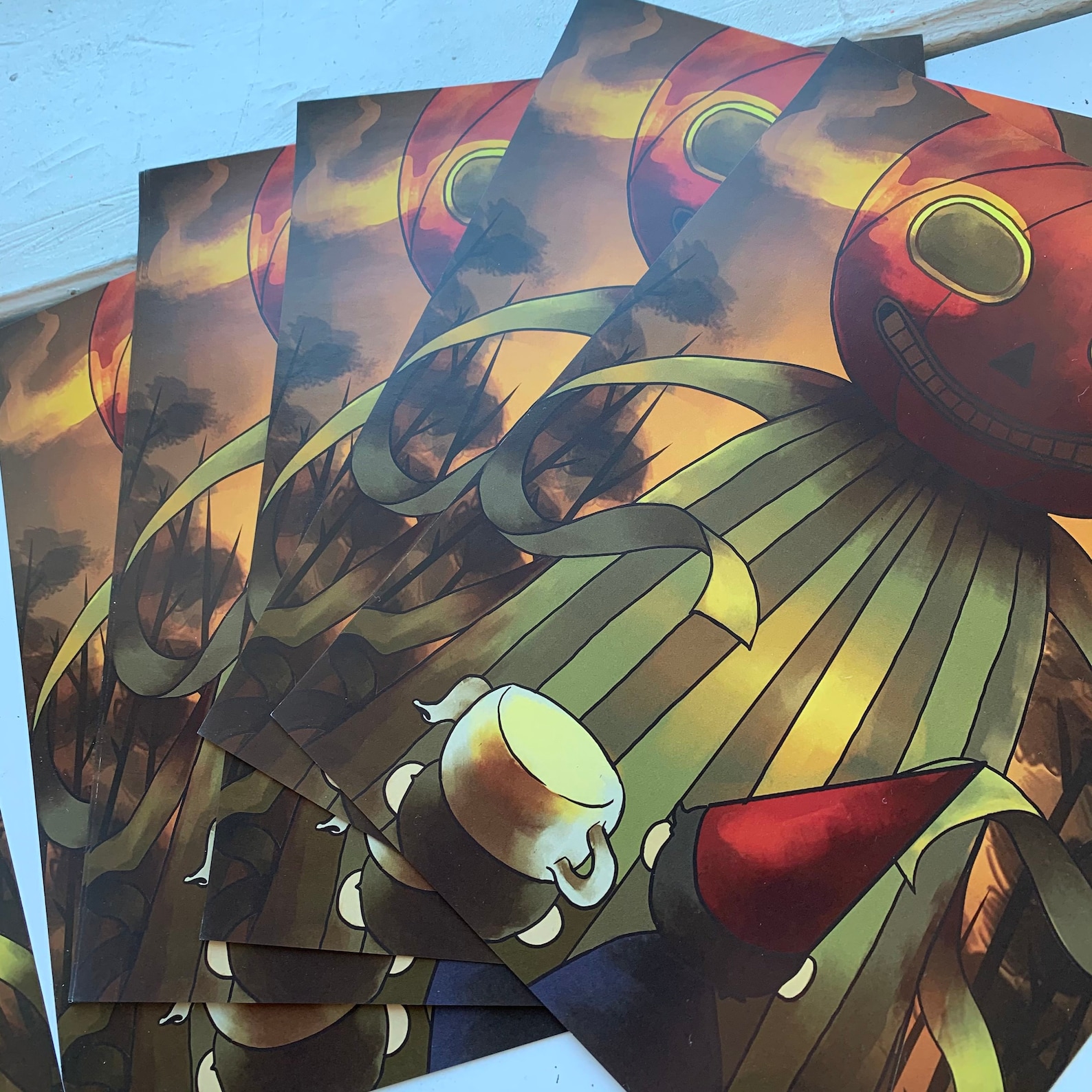 Enoch Print over the Garden Wall Etsy