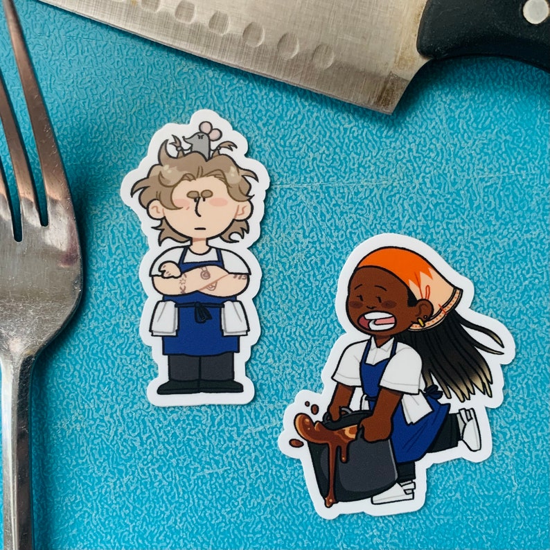 Merry Chef Sticker The Bear Stickers - Etsy