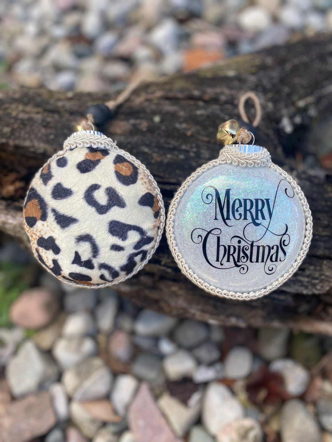 Leopard Skin Christmas Ornament, Unique Ornament, Christmas Ornament ...