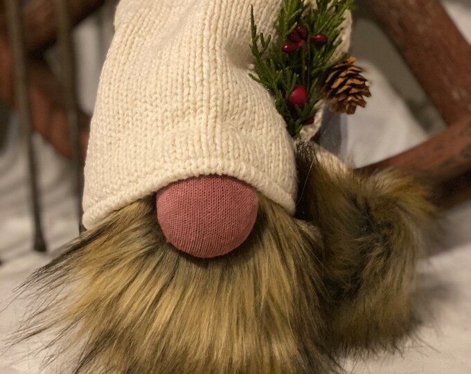 Gnome Dolls, Sweater hat Gnomes, Mantle Décor, Unique Gift, Handmade, Farmhouse Décor, Gnome