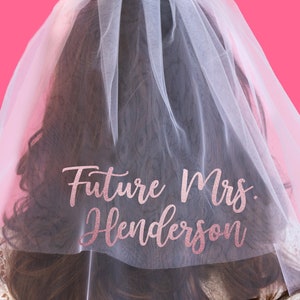 BV204 Funny wedding veil ,sash for Bachelorette Party - Nirvanafourteen