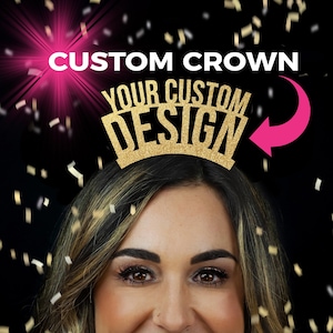 Party Headband, Personalized Gift Birthday Gift, Customizable Party Favor