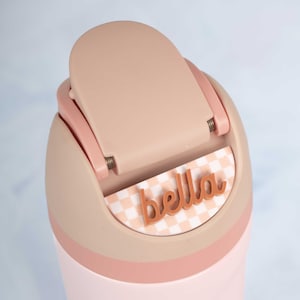 Owala Name Plate, Custom Name Tag, Owala Accessories, Water Bottle Tag, Personalized Gift for Girl, Gift for Daughter, Gift for Mom, Freesip