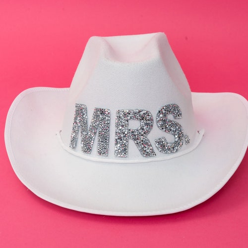 Disco Bachelorette Cowgirl Hat Nashville Cowboy Hat Etsy