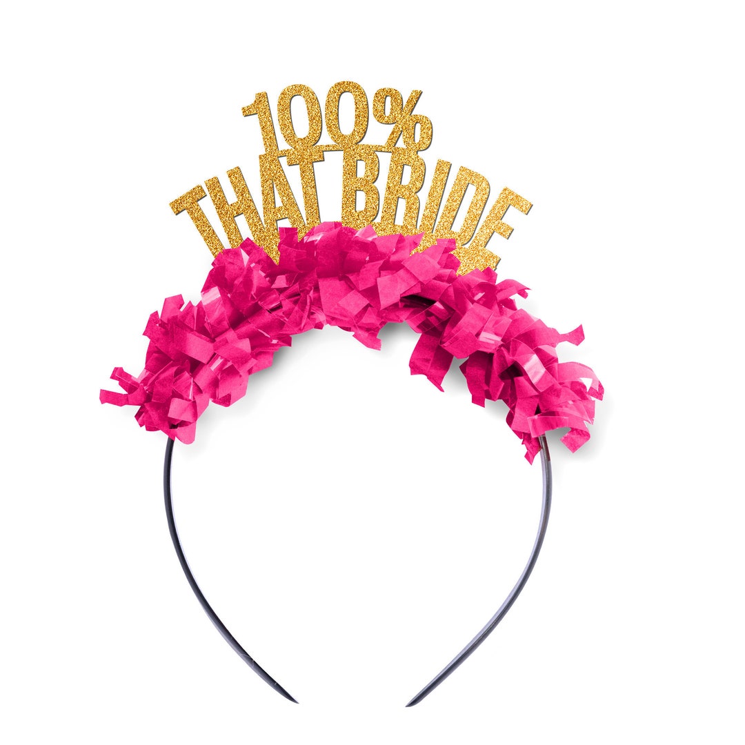 100 That Bride Tiara Bride to Be Crown Bachelorette Etsy
