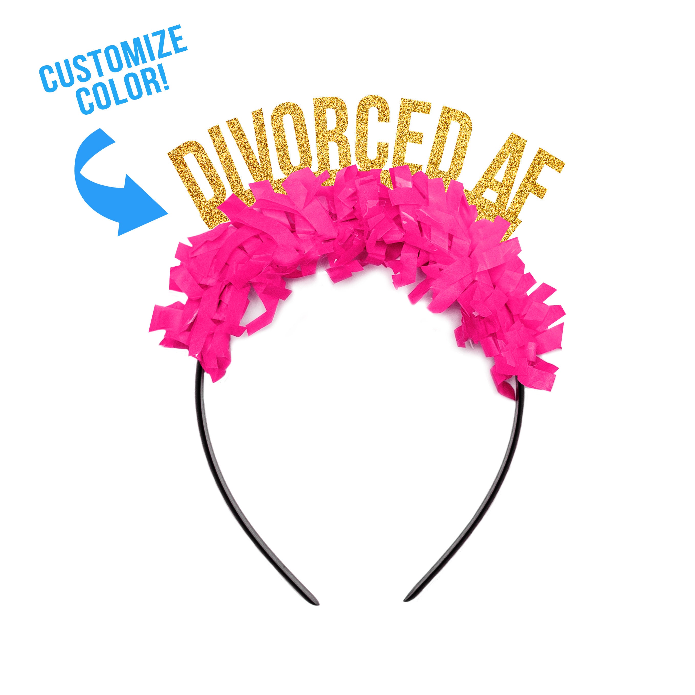 Finally Done Divorced Squad Sash Set - 4 Piece Black Satin Party Sashes For Divorce Celebration