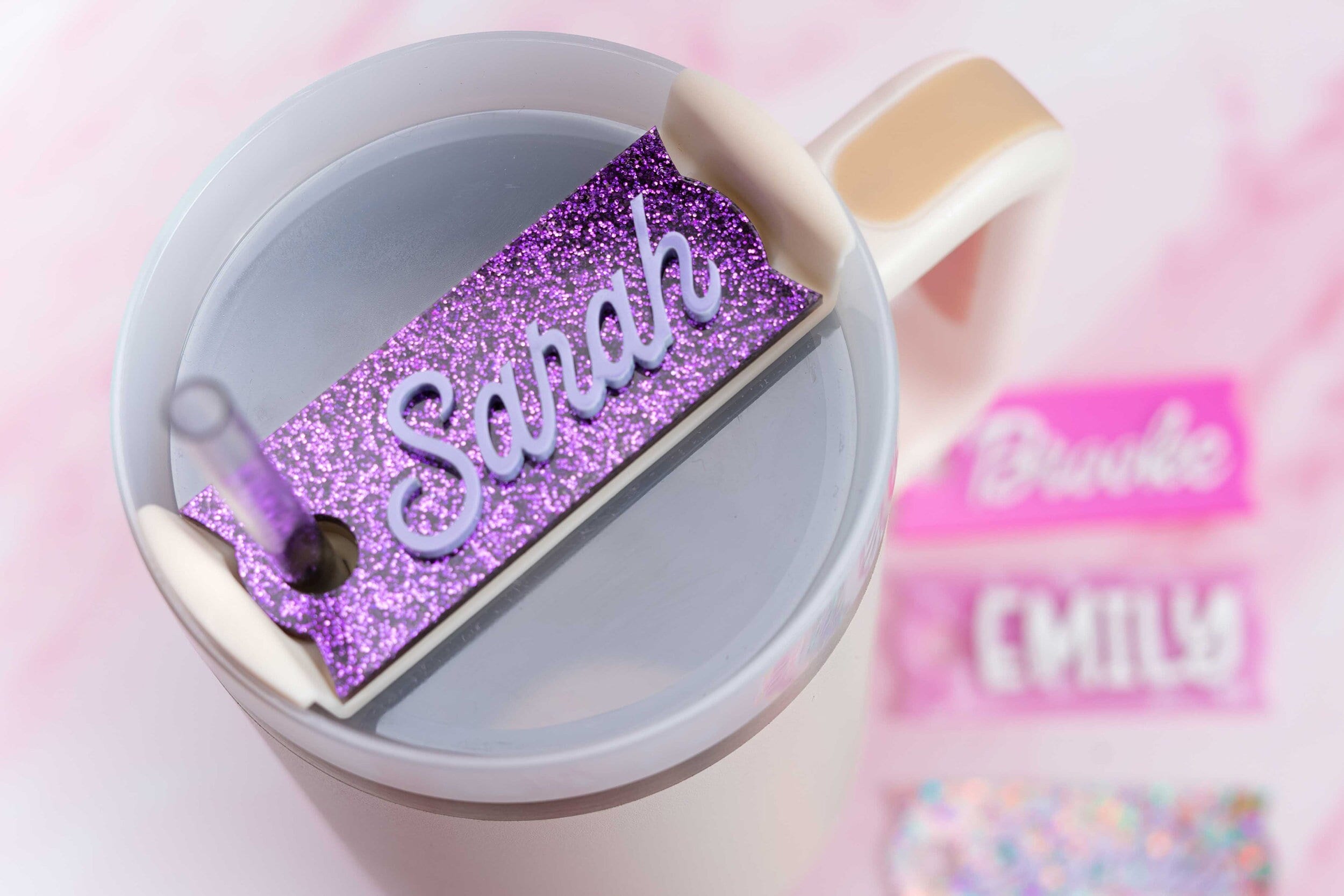 Barbie Font Tumbler Name Tag 30 or 40 oz - Pencil Design Name Topper - –  TrueLove Designs Shop