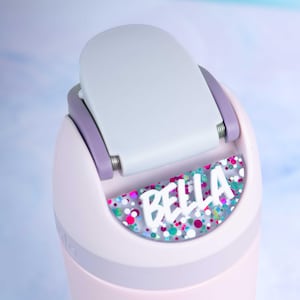 Owala Name Plate, Custom Name Tag, Owala Accessories, Water Bottle Tag, Personalized Gift for Girl, Gift for Daughter, Gift for Mom, Freesip