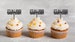 Notorious BIG ONE Birthday Cupcake Toppers - It's All Good Baby Baby cupcake toppers - 90's Hip Hop party decor - Biggie Smalls 