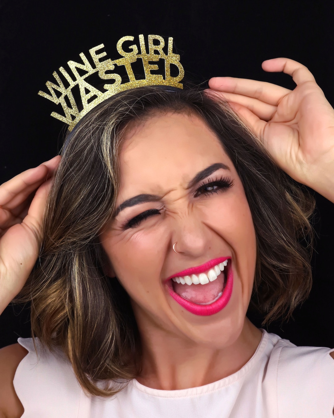 Wine Night Party Crowns Bachelorette Party wine Girl Wasted Wine