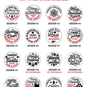 Custom Cookie Stamp, Holiday Baking Stamp, Christmas Cookie Cutter, Acrylic Cookie Stamp, Gift for mom, Gift for Baker, personalized gift image 4