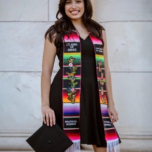 Mexican Graduation Stole