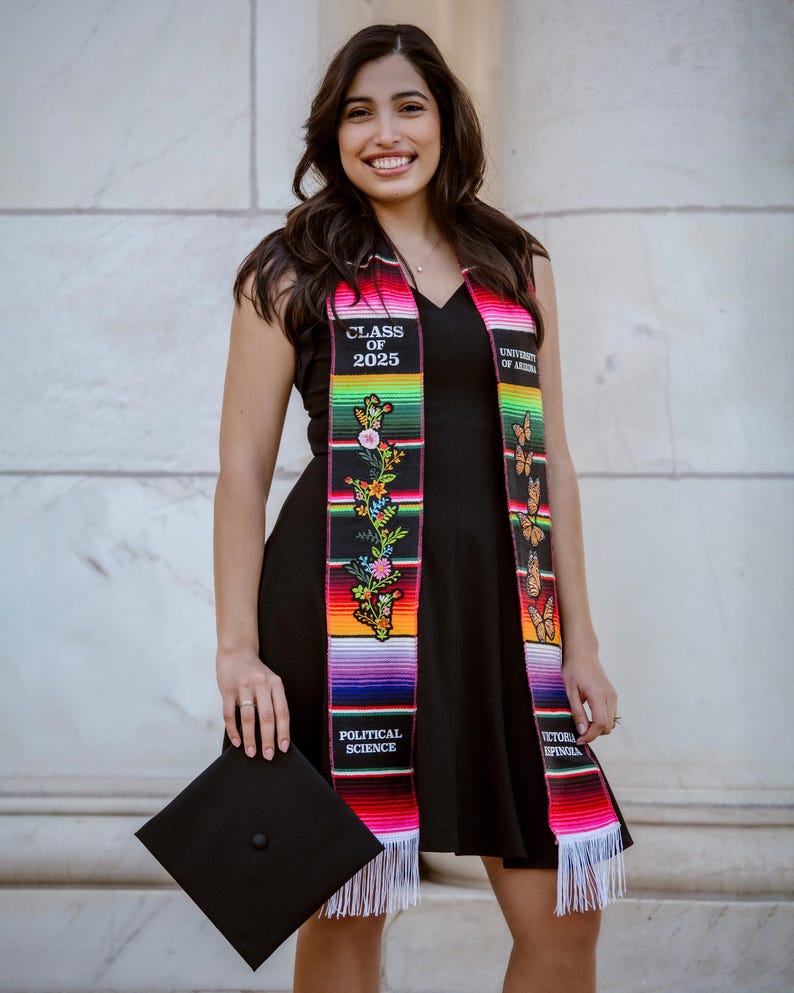 Mexican Graduation Stole
