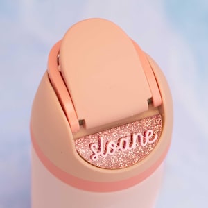 Owala Name Plate, Custom Name Tag, Owala Accessories, Water Bottle Tag, Personalized Gift for Girl, Gift for Daughter, Gift for Mom, Freesip