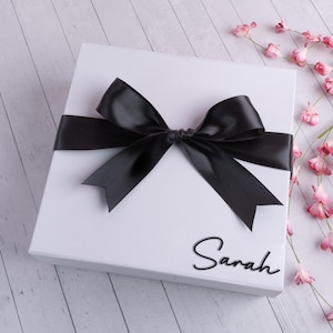 Bridesmaid Proposal Box Empty, Custom Gift Box, Maid of Honor, Bridal Party, Birthday Gift Box, Bestie, Thank You, Flower Girl, DIY