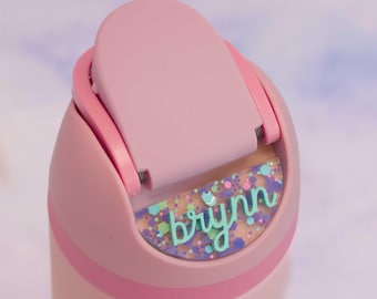 Owala Name Plate, Custom Name Tag, Owala Accessories, Water Bottle Tag, Personalized Gift for Girl, Gift for Daughter, Gift for Mom, Freesip