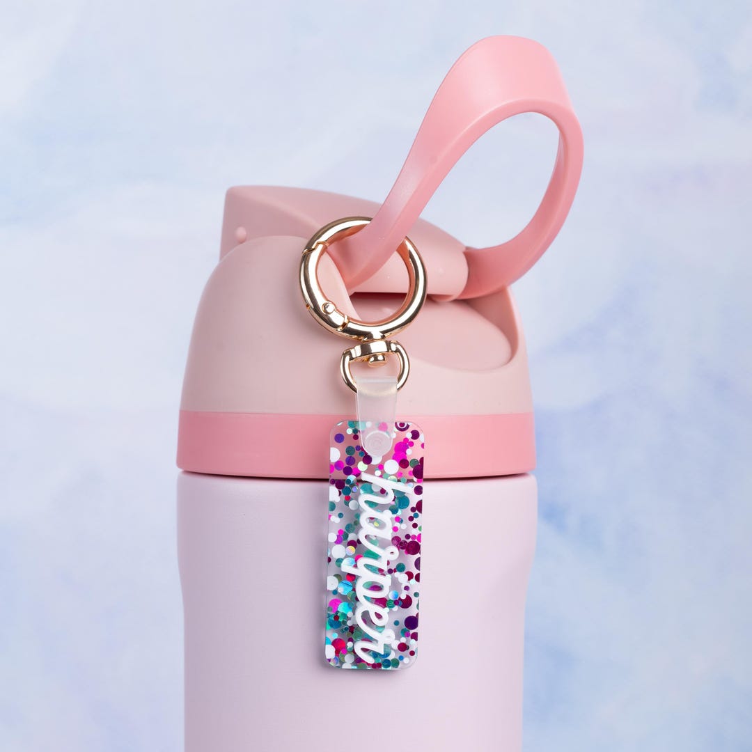 Mini Keychain, Custom Key Chain, Owala Accessories, Water Bottle Tag ...